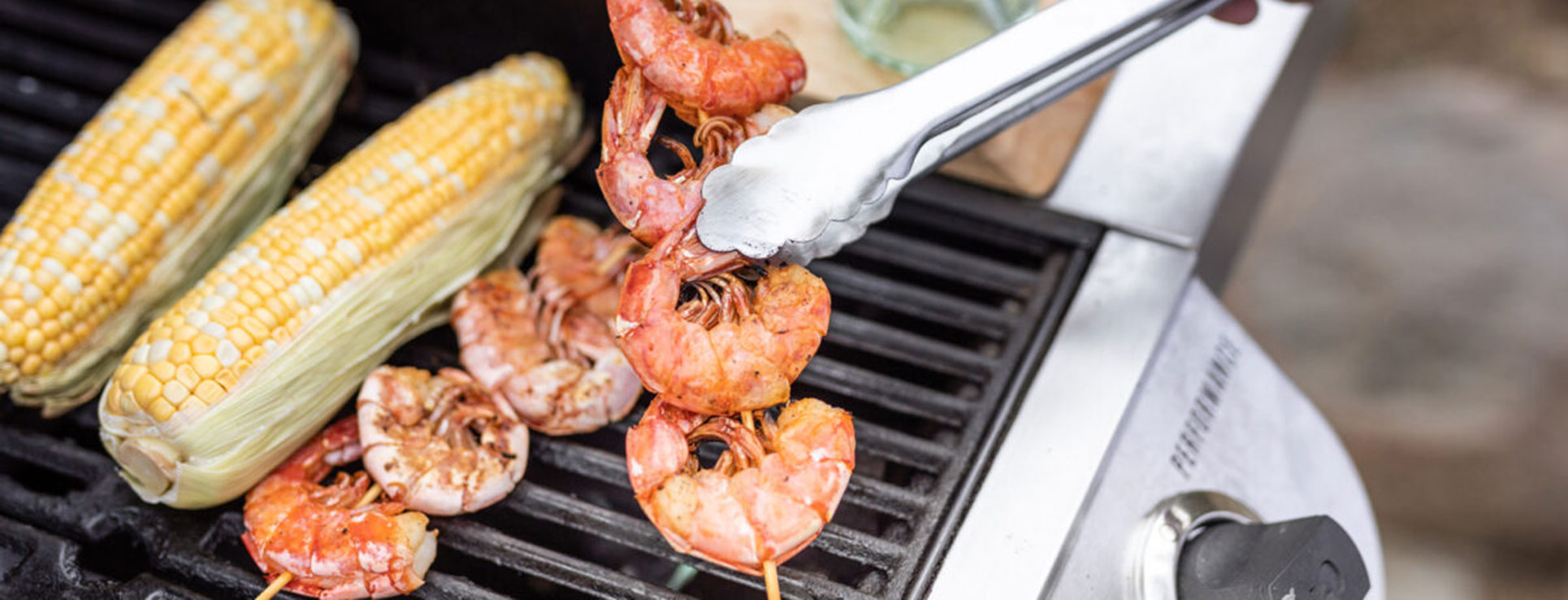 Garlic Grilled Shrimp Skewers